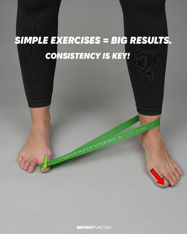 Training weak or inactive big toes.