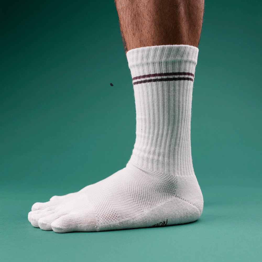 
                  
                    Crew Length Toe Socks 3-pack
                  
                